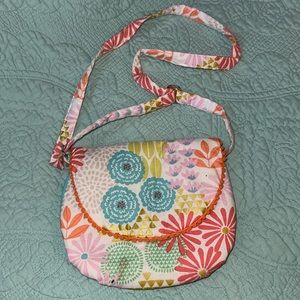 Girls whimsical print boho purse never used